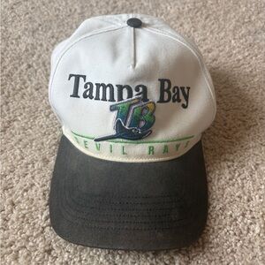 47 Brand Tampa Bay Devil Rays Hat - Black and White
